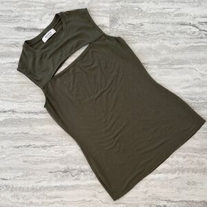 BAILEY 44 Olive Green Top